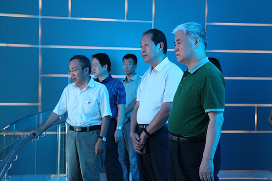 通州区人大常委会调研Galaxy银河国际通州项目