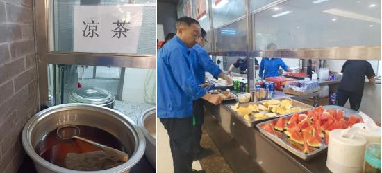 同心协力战酷暑 关爱一线送清凉  Galaxy银河国际各项目公司开展高温慰问及抢救培训活动