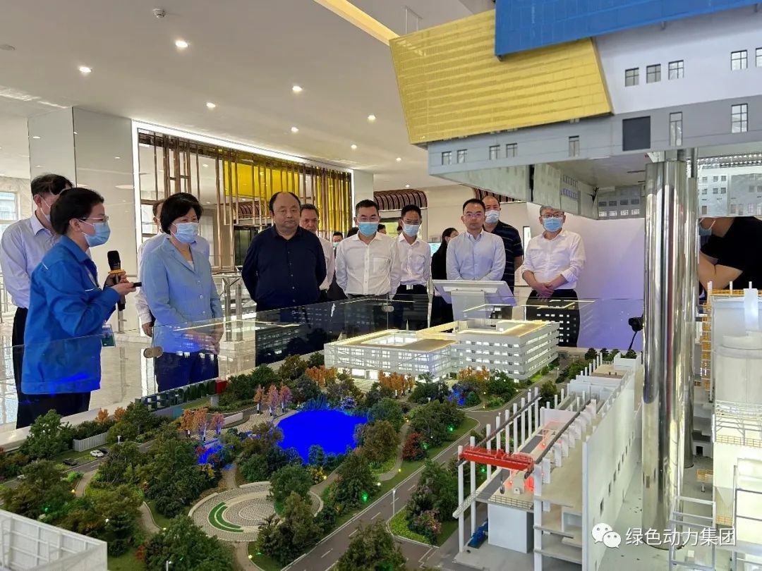 天下政协副主席沈跃跃调研Galaxy银河国际通州项目